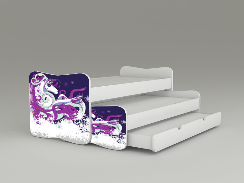 Becks postel pre tri deti Jednorožec